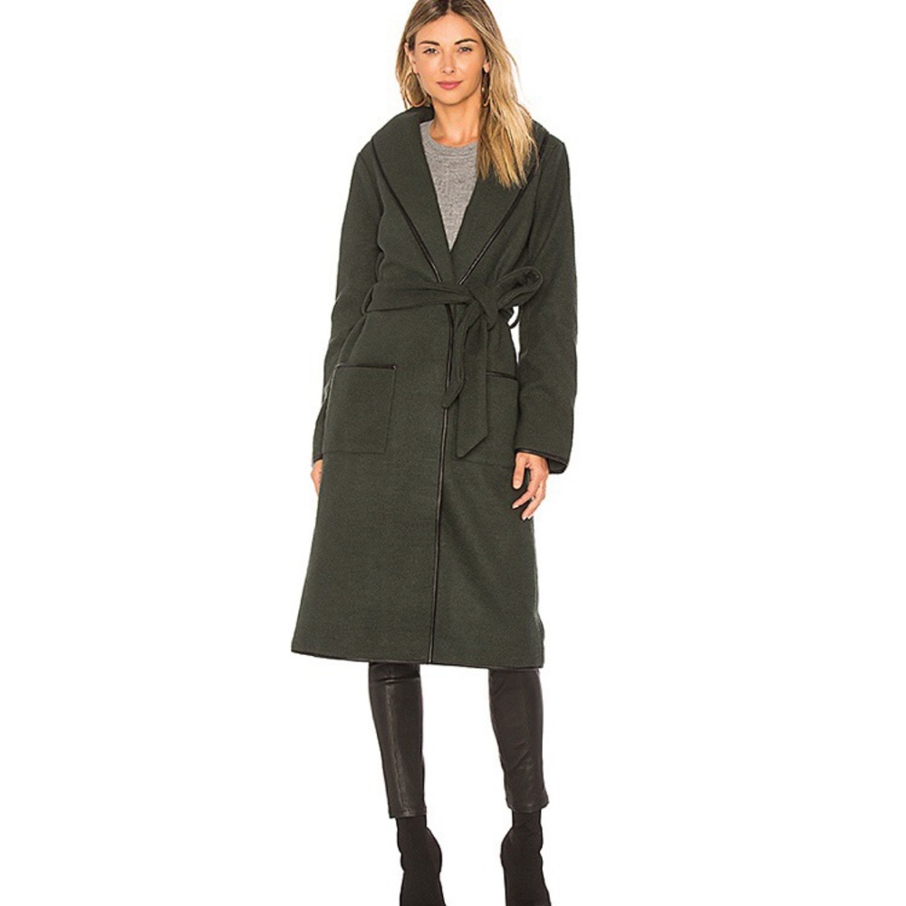 Revolve Tularosa Nadia Olive Green Coat